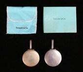 PAIR OF TIFFANY & CO. STERLING