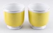 PAIR OF TIFFANY & CO. YELLOW P