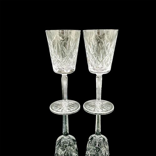 PAIR OF TIFFANY CRYSTAL WHITE
