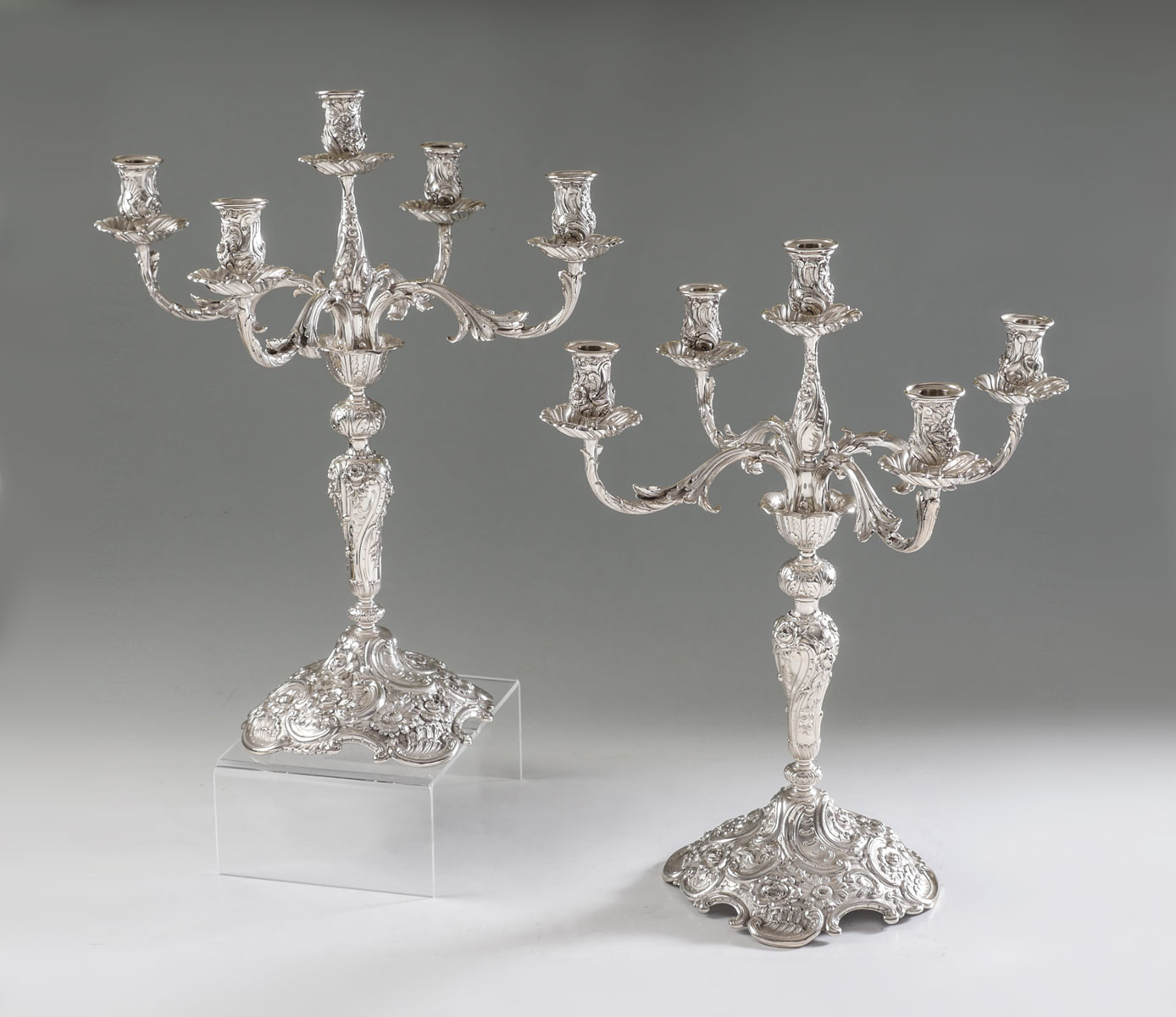 PAIR OF TIFFANY STERLING