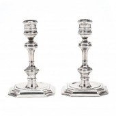 PAIR OF TIFFANY STERLING SILVE