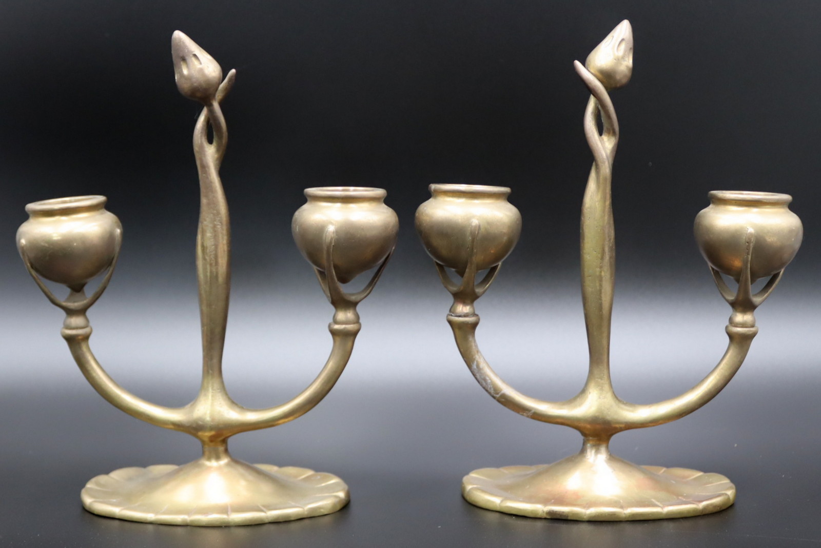 PAIR OF TIFFANY STUDIOS