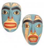 Pair of Tinglit Northwest Coas