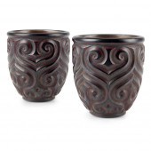 PAIR OF TIXI LACQUER 'GURI' TA