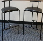 PAIR OF 'TOKYO' BAR STOOLS BY
