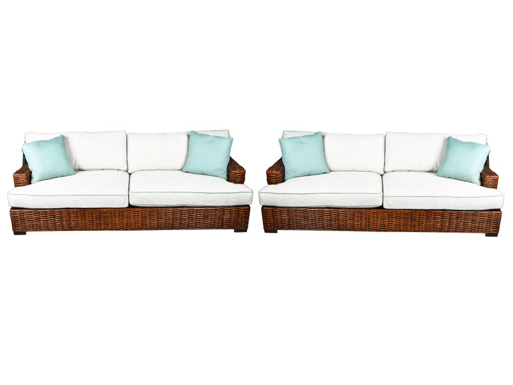 PAIR OF TOMMY BAHAMA WICKER