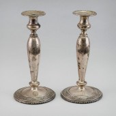 PAIR OF TOWLE "POMPEIAN ADAM"
