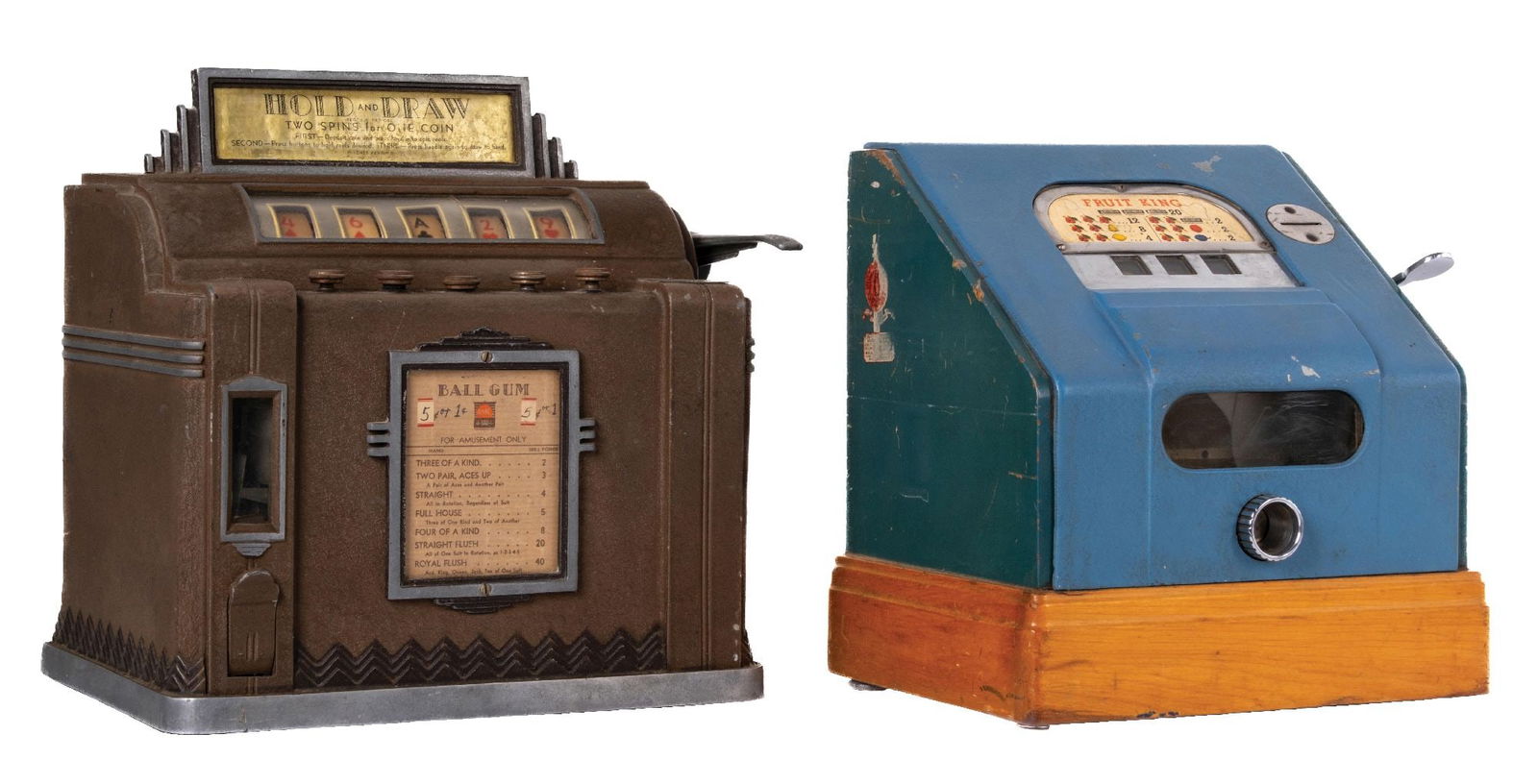 PAIR OF TRADE STIMULATORSC. 1935.