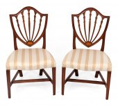 PAIR OF TRANSITIONAL HEPPLEWHI