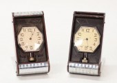 PAIR OF TRAVEL CLOCKSLot of tw