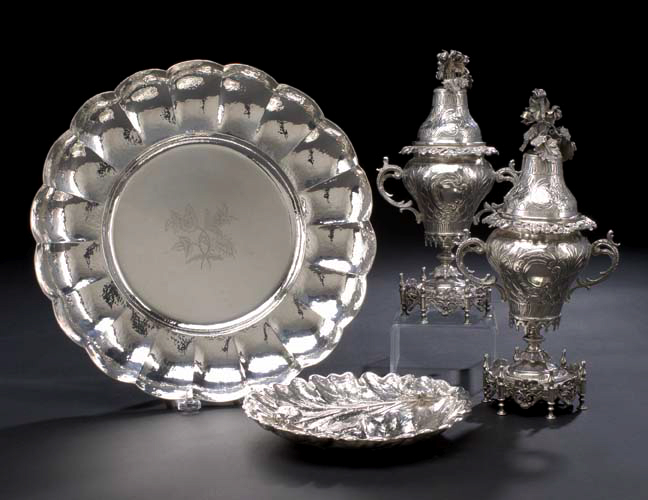 Pair of Turkish .800 Silver Spice