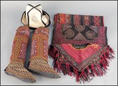 PAIR OF TURKISH EMBROIDERED BO