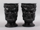 PAIR OF TURNER BLACK BASALT SA