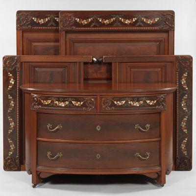 Pair of Twin Beds and Matching