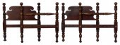 PAIR OF TWIN-SIZE ROPE BEDS 19