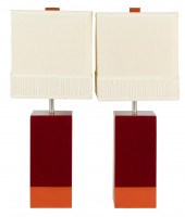 PAIR OF TWO-TONE LAMINATED ACR