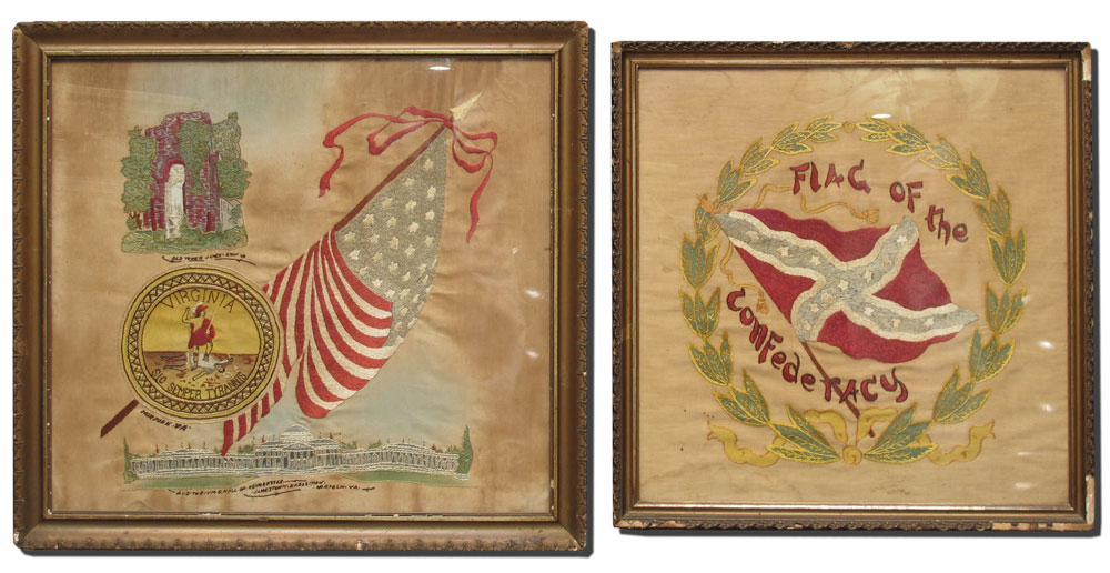 PAIR OF UCV ERA FRAMED