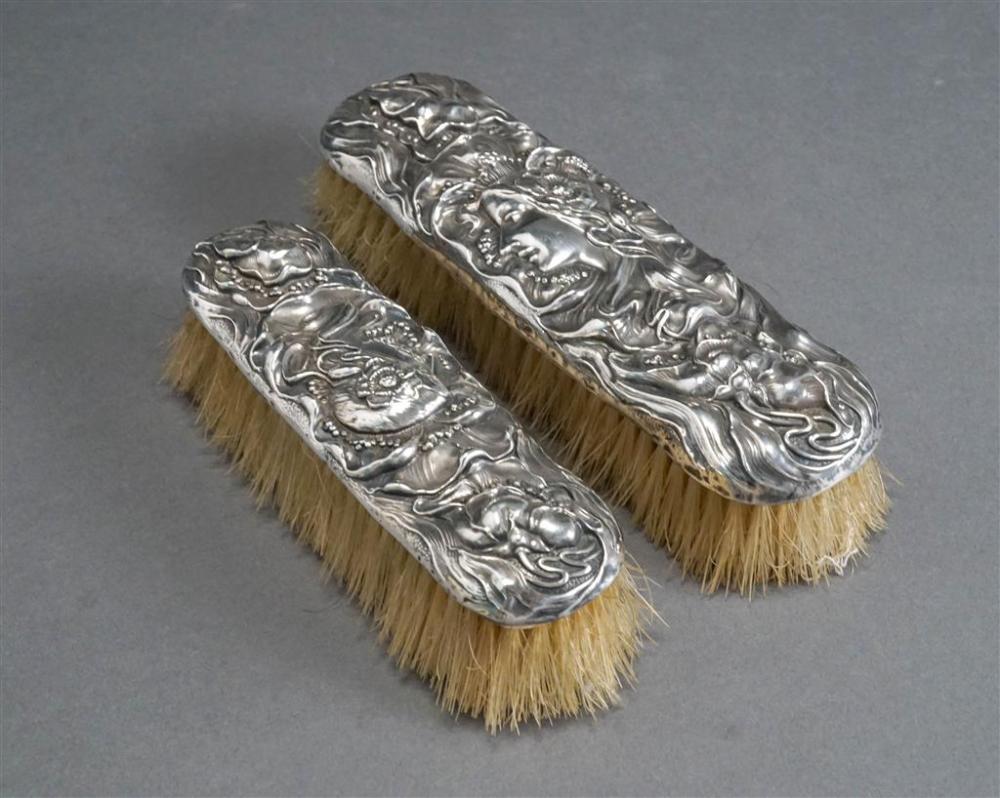 PAIR OF UNGER BROS REPOUSSE