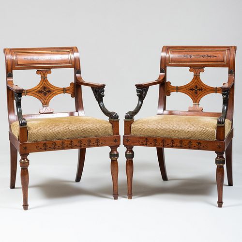 PAIR OF UNUSUAL NORTH EUROPEAN