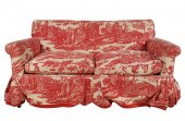 PAIR OF UPHOLSTERED LOVESEATSP