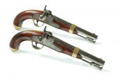 **PAIR OF U.S. MODEL 1842 PERC