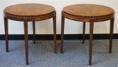 PAIR OF UTTERMOST ROSEWOOD FIN