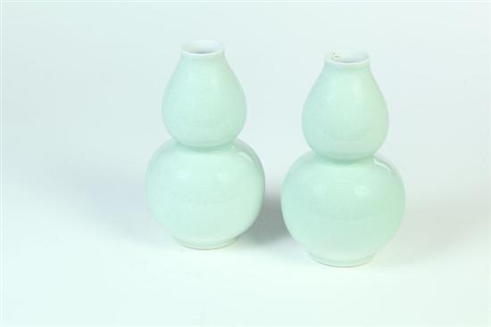 PAIR OF VASES.  China  20th century