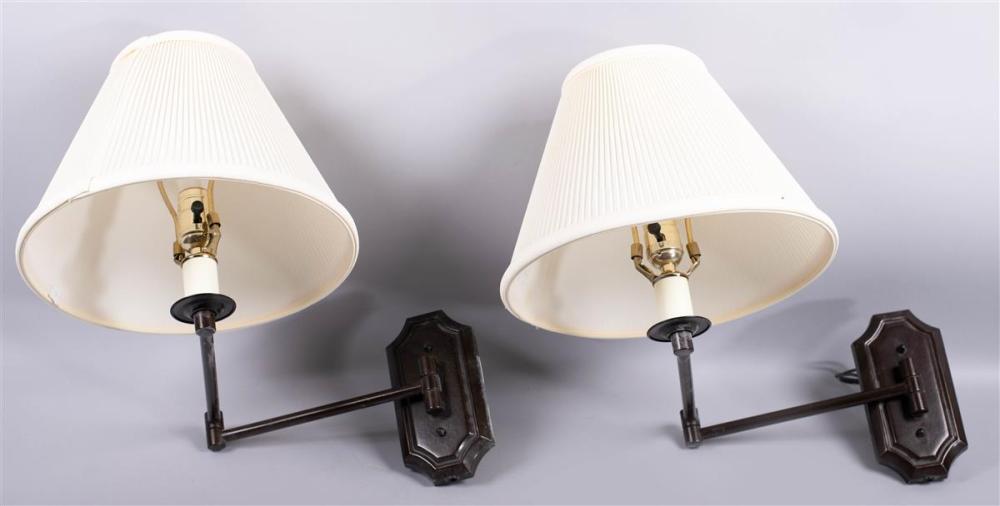PAIR OF VAUGHAN BRASS WALL