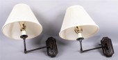 PAIR OF VAUGHAN BRASS WALL SCO
