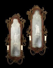 Pair of Venetian Carved, Parce