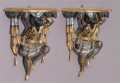 PAIR OF VENETIAN ROCOCO STYLE