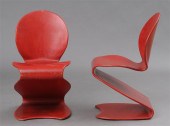 PAIR OF VERNEN PANTON ''S'' CH
