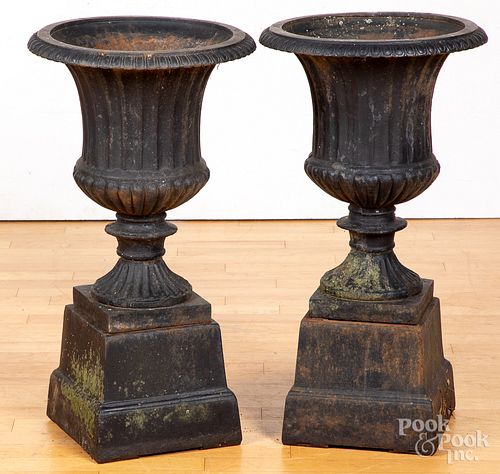PAIR OF VICTORIAN CAST IRON