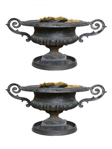 PAIR OF VICTORIAN CAST IRON