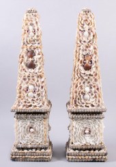 PAIR OF VICTORIAN COQUILLAGE O