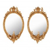 PAIR OF VICTORIAN GILTWOOD GIR