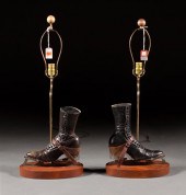 Pair of Victorian leather wome