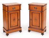 PAIR OF VICTORIAN MARBLE-TOP C