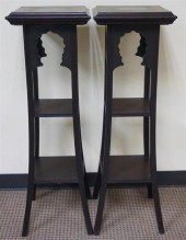 PAIR OF VICTORIAN MOORISH STYL