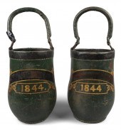 PAIR OF VICTORIAN PARCEL-GILT