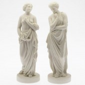 PAIR OF VICTORIAN PARIAN PORCE