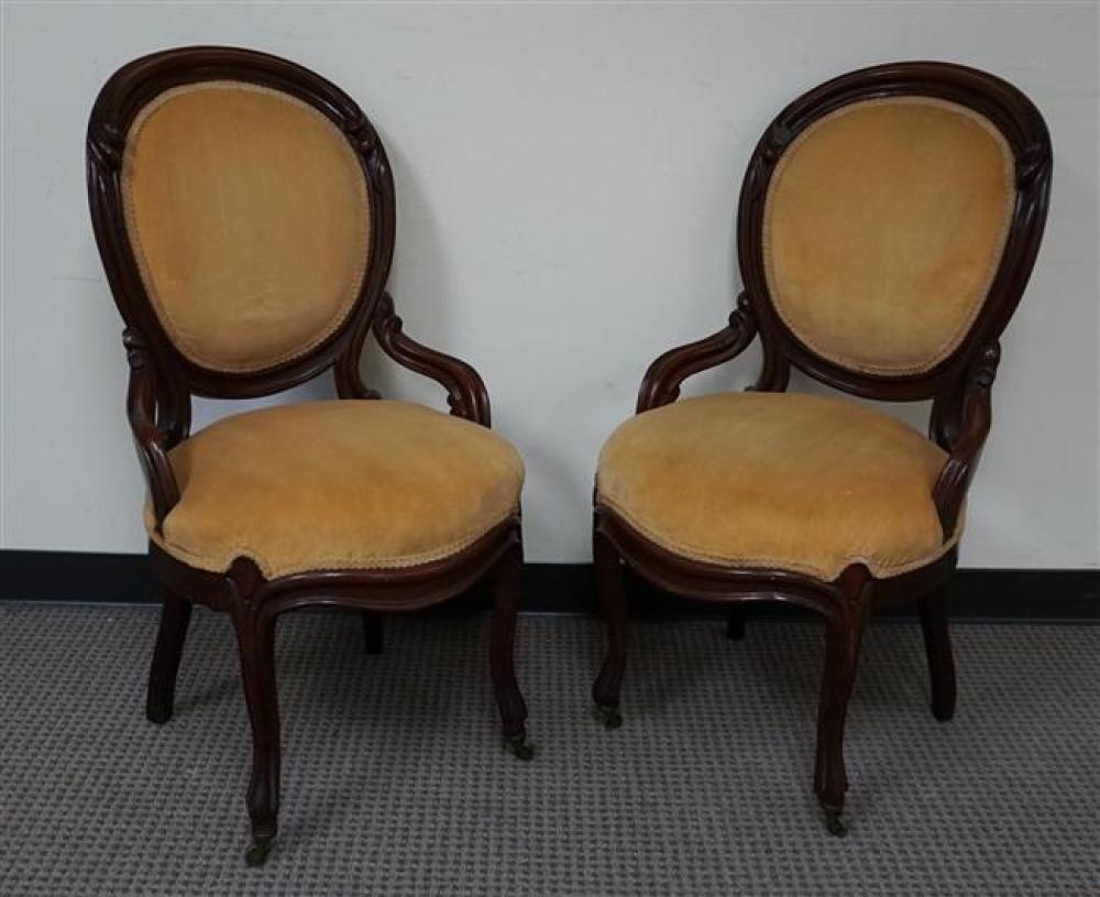 PAIR OF VICTORIAN ROCOCO STYLE