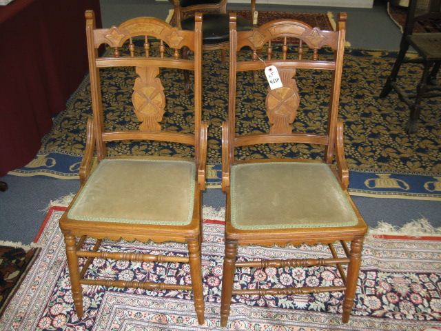 Pair of Victorian Side Chairs