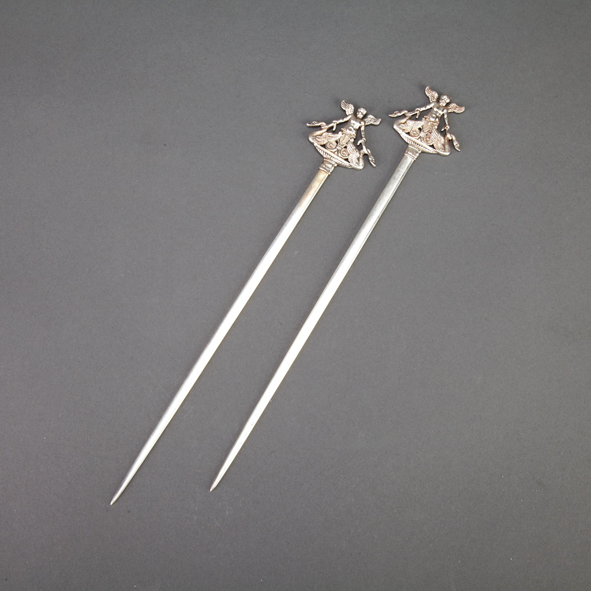 Pair of Victorian Silver French