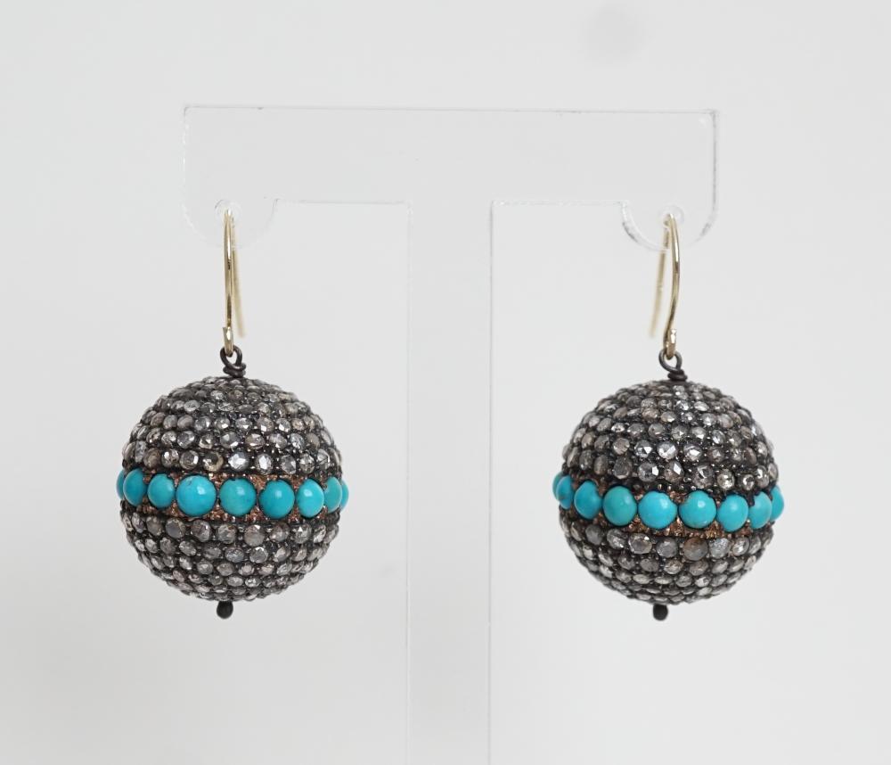PAIR OF VICTORIAN SILVER, GOLD,
