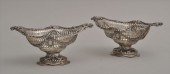 PAIR OF VICTORIAN SILVER SHORT