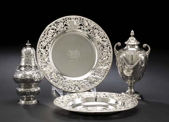 Pair of Victorian Sterling Silver