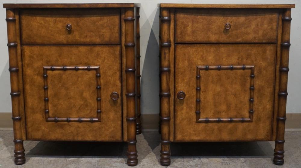 PAIR OF VICTORIAN STYLE FRUITWOOD