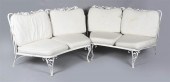 PAIR OF VICTORIAN STYLE WHITE