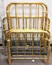 PAIR OF VICTORIAN TWIN SIZE BR